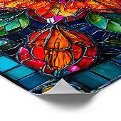 Blumendekoration Poster (Ecke)