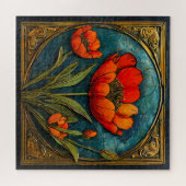 Blumendekoration Puzzle (Horizontal)
