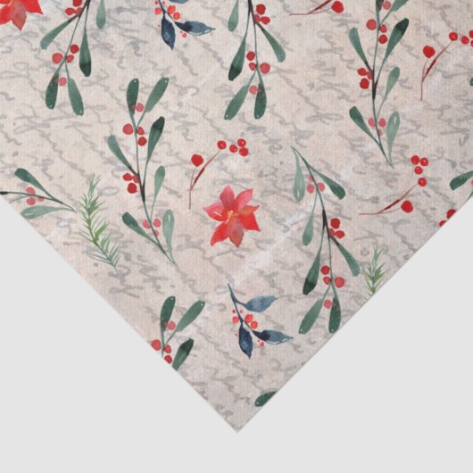 Blumendekoration Seidenpapier (Detail)