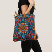 Blumendekoration Tasche (Von Nahem)