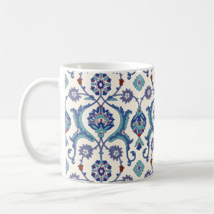 Blumendekoration: Traditionelles arabisches Muster Kaffeetasse