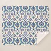 Blumendekoration: Traditionelles arabisches Muster Sherpadecke (Vorderseite (Horizontal))