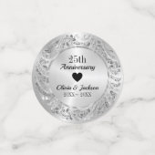 Blumendekoration und Herzgeschichte Konfetti (Klein Vorderseite)