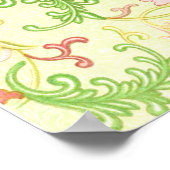 Blumendekoration von Owen Jones Poster (Ecke)