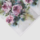 Blumendekoutenpapier mit Spitzen-Grenzen Seidenpapier (Ausschnitt)