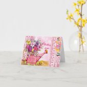 Blumendenken Karte (Gelbe Blume)