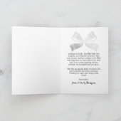 Blumendesign 15 Jahre Hochzeitstag Karte (Innenseite)