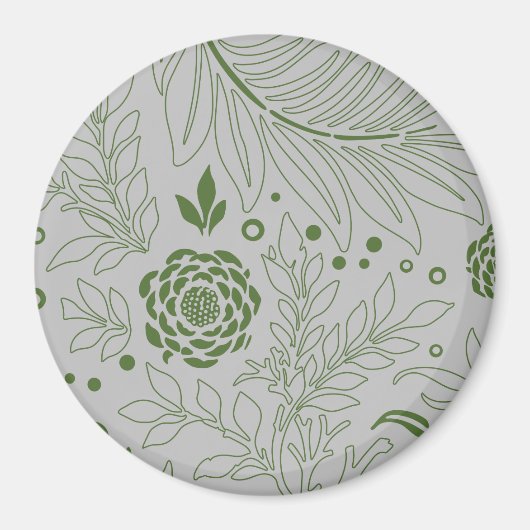 Blumendesign 17 magnet (Vorne)