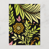 Blumendesign 18 postkarte (Vorderseite)
