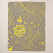 Blumendesign 18 sherpadecke (Vorderseite)