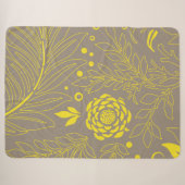 Blumendesign 18 sherpadecke (Vorderseite (Horizontal))