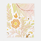 Blumendesign 19 fleecedecke (Vorderseite)