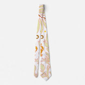 Blumendesign 19 krawatte (Rückseite)