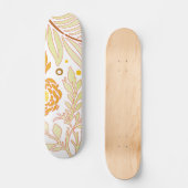 Blumendesign 19 skateboard (Vorderseite)