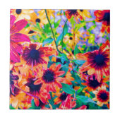 Blumendesign 1 - Kopie Fliese (Vorderseite)