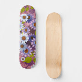 Blumendesign 1 skateboard (Vorderseite)