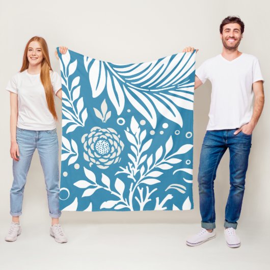 Blumendesign 20 fleecedecke (Beispiel)