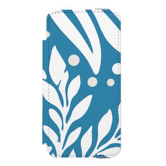 Blumendesign 20 incipio iPhone Geldbeutel-Hülle (Folio Vorderseite)