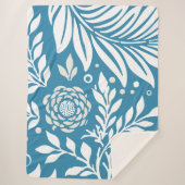 Blumendesign 20 sherpadecke (Vorderseite)