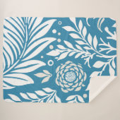 Blumendesign 20 sherpadecke (Vorderseite (Horizontal))