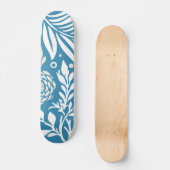 Blumendesign 20 skateboard (Vorderseite)
