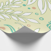 Blumendesign 21 geschenkpapier (Ecke)