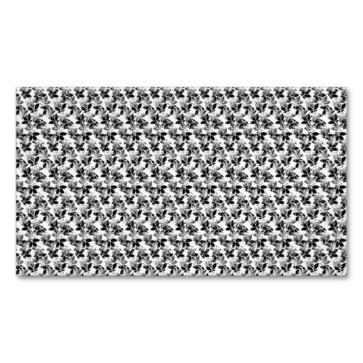 Blumendesign 21 magnetische visitenkarte (Vorderseite)