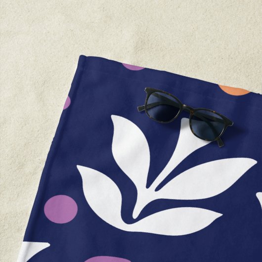 Blumendesign 22 strandtuch (Beispiel)