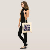 Blumendesign 22 tragetasche (Vorderseite (Model))