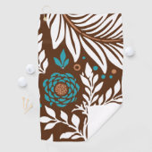 Blumendesign 23 golfhandtuch (Insitu)