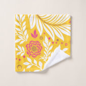 Blumendesign 24 badhandtuch set (Waschlappen)