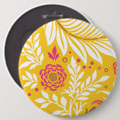 Blumendesign 24 button (Vorne & Hinten)