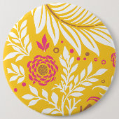 Blumendesign 24 button (Vorderseite)