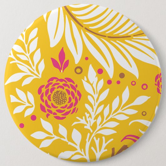Blumendesign 24 button (Vorderseite)