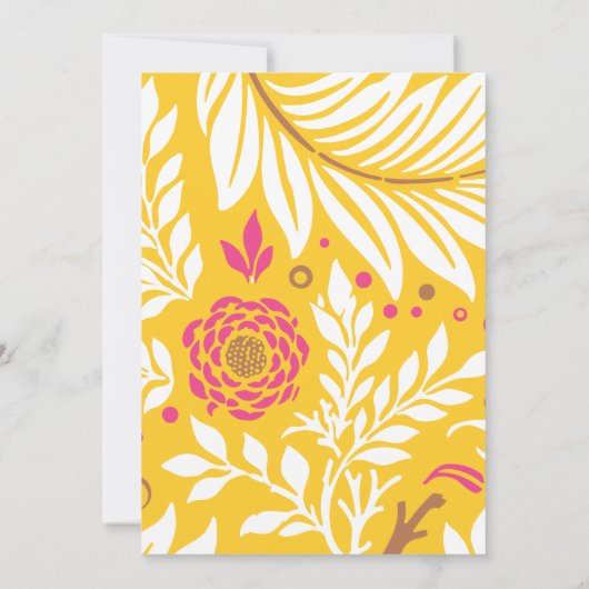 Blumendesign 24 karte (Rückseite)