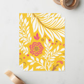 Blumendesign 24 mitteilungskarte (Vorderseite/Rückseite Beispiel)