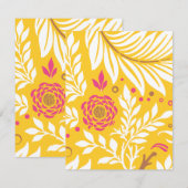 Blumendesign 24 mitteilungskarte (Vorne/Hinten)