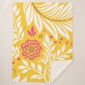 Blumendesign 24 sherpadecke (Vorderseite)