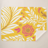 Blumendesign 24 sherpadecke (Vorderseite (Horizontal))