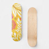 Blumendesign 24 skateboard (Vorderseite)