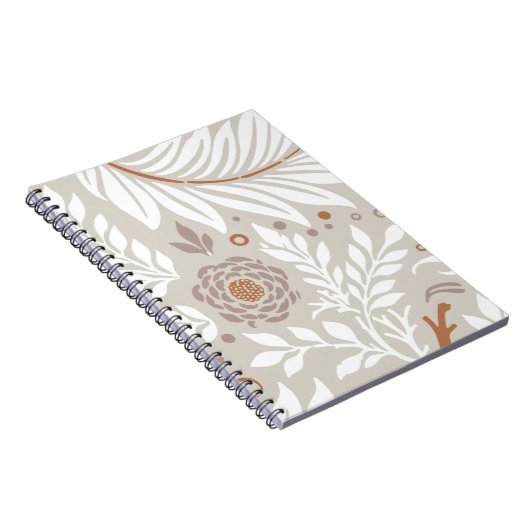 Blumendesign 25 notizblock (Rechte Seite)