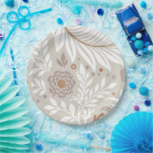 Blumendesign 25 pappteller (Party)