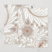 Blumendesign 25 postkarte (Vorne/Hinten)