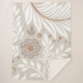 Blumendesign 25 sherpadecke (Vorderseite)