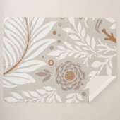 Blumendesign 25 sherpadecke (Vorderseite (Horizontal))