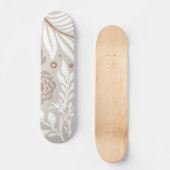 Blumendesign 25 skateboard (Vorderseite)
