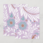 Blumendesign 26 mitteilungskarte (Vorne/Hinten)