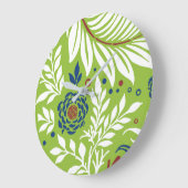 Blumendesign 27 große wanduhr (Winkel)