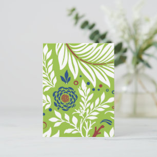 Blumendesign 27 postkarte