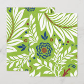 Blumendesign 27 postkarte (Vorne/Hinten)